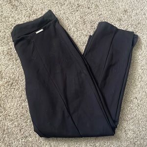 Women’s Michael Kors Elastic Waist Straight Leg Crop Stretch Dress Pants Size Lg
